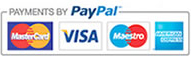 Secure payments via Paypal