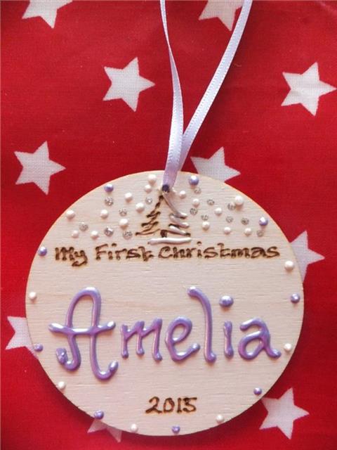 My First Christmas - Amelia