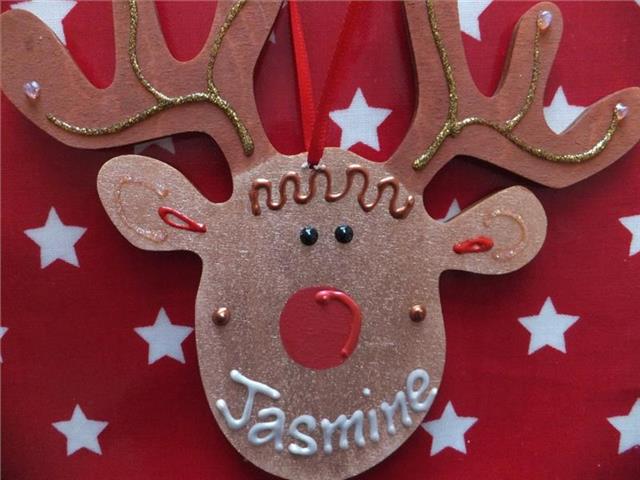 Reindeer Christmas Decoration - Jasmine