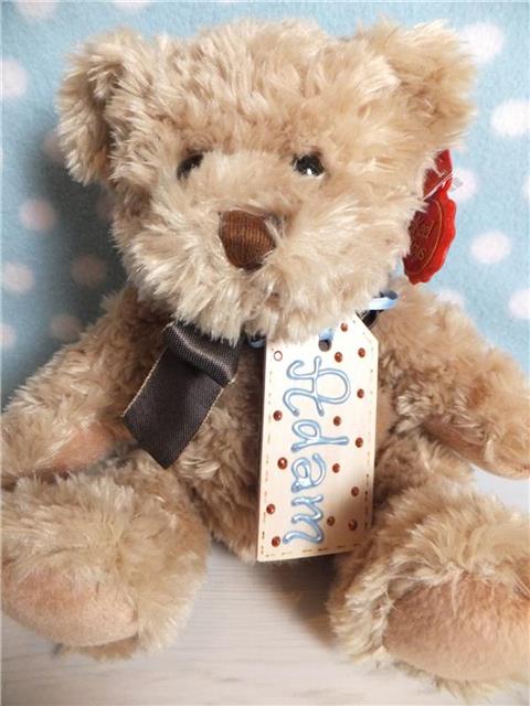 Personalised Teddy Bear - Adam