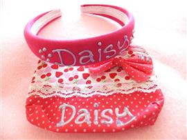 Hairband _Bag Set - Daisy