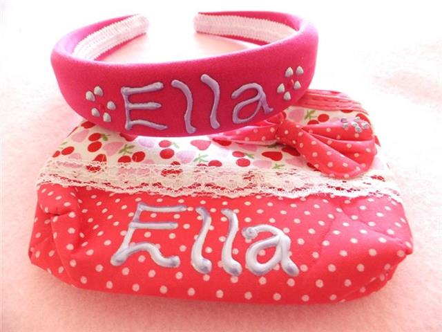 Hairband _Bag Set - Ella
