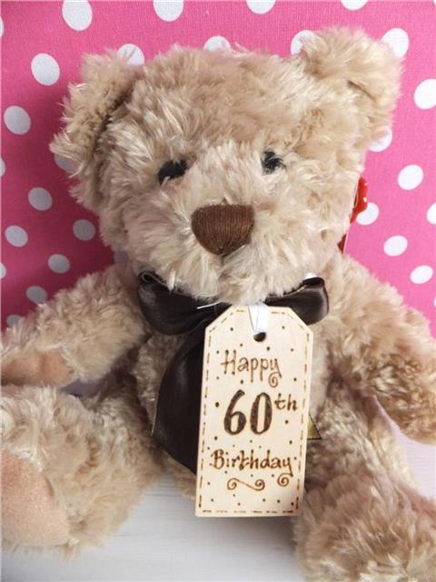 Happy 60th Birthday Teddy Bear
