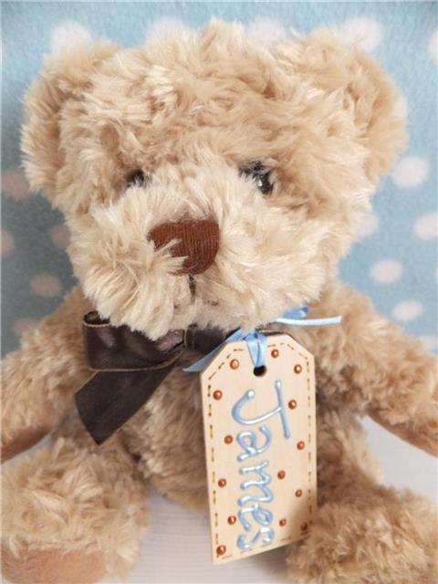 Personalised Teddy Bear - James