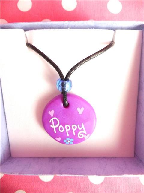 Personalised Necklace - Poppy