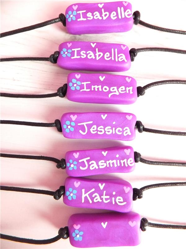 Personalised Wristband - Examples