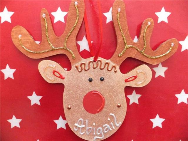 Reindeer Christmas Decoration - Abigail