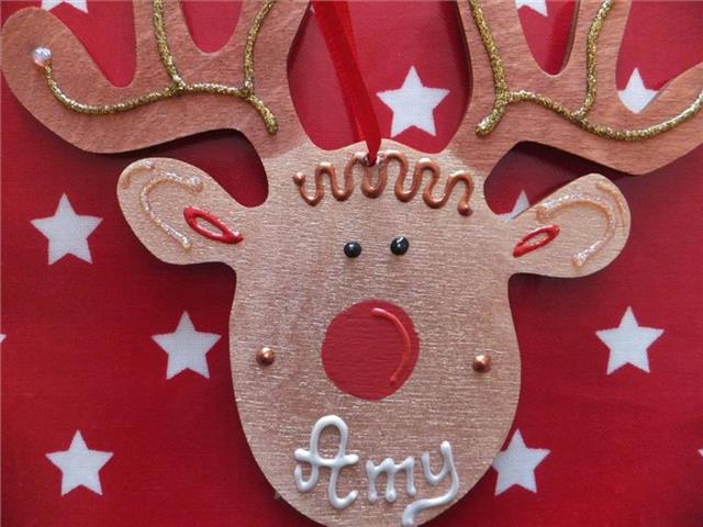 Reindeer Christmas Decoration - Amy