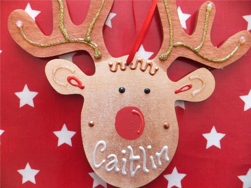 Reindeer Christmas Decoration - Caitlin