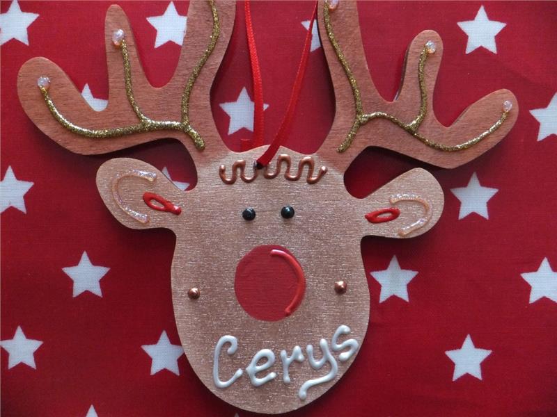 Reindeer Christmas Decoration - Cerys