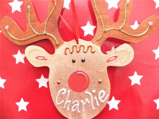 Reindeer Christmas Decoration - Charlie