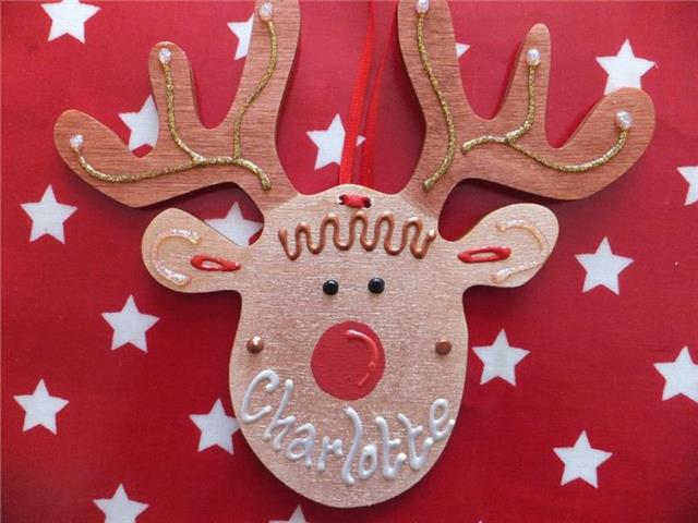 Reindeer Christmas Decoration - Charlotte