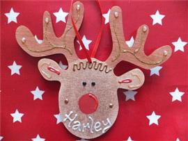 Reindeer Christmas Decoration - Harley